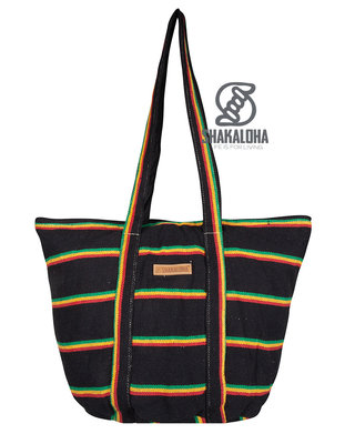 Shakaloha Heach Beach Bag Rasta Color