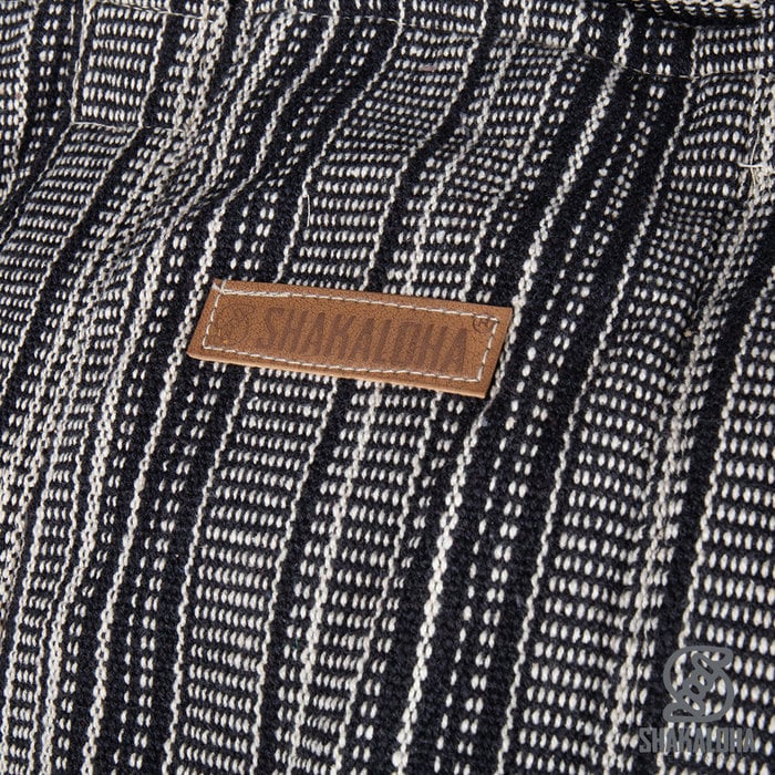 Shakaloha Strandtasche Heach Schwarz Gestreift