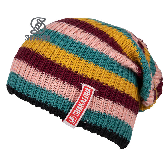 Shakaloha Bunker Beanie MrnRv GrnPnk