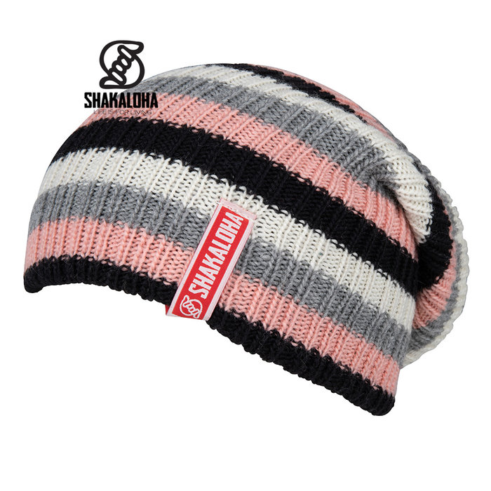 Shakaloha Gorro Bunker MrnRv Negro Rosa