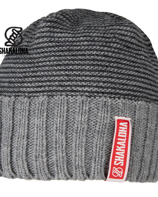 Shakaloha Brul Beanie Mrn GreyBlck
