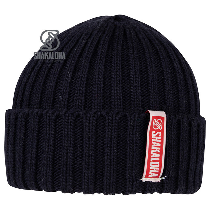 Shakaloha Bottle Beanie Mrn Navy