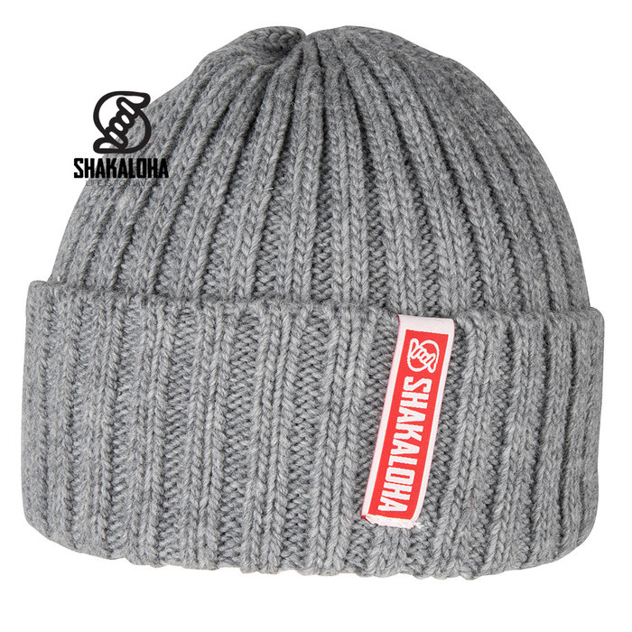 Shakaloha Bottle Beanie Mrn Gray