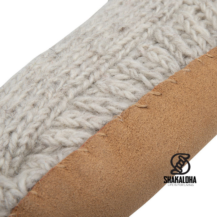 Shakaloha Soled Saturday Socks Beige