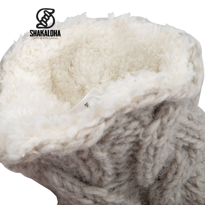 Shakaloha Calcetines de sábado con suela beige