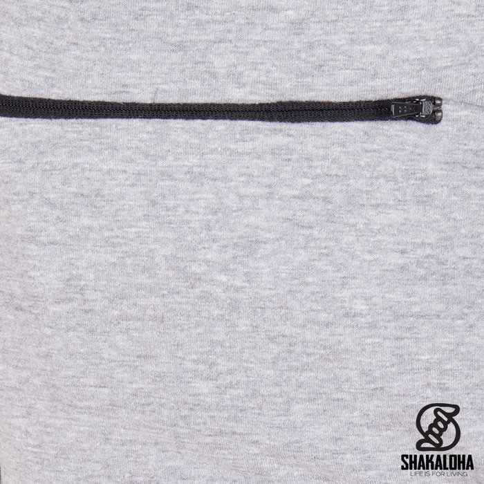 Shakaloha Chaleco de béisbol de lana de punto Shakaloha ZH con forro de algodón y capucha desmontable - Hombre/Unisex - Hecho a mano en Nepal con lana de oveja