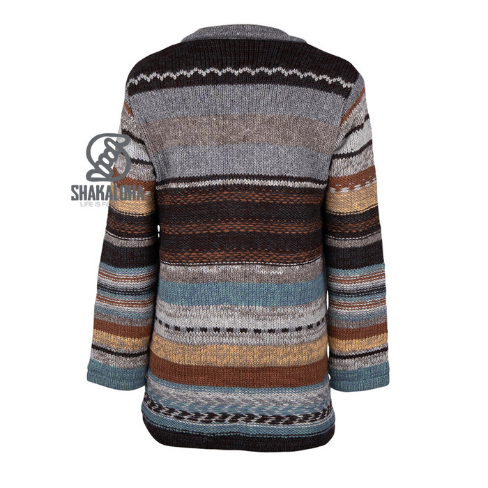 Shakaloha M Esquire LBraune Wolle Herren Anzugjacke