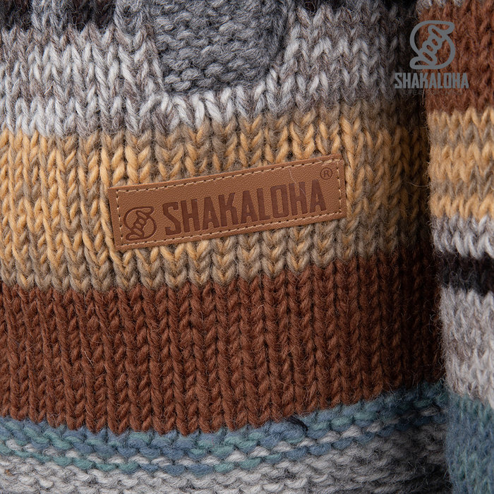 Shakaloha M Esquire LBrown Wool men's suit jacket