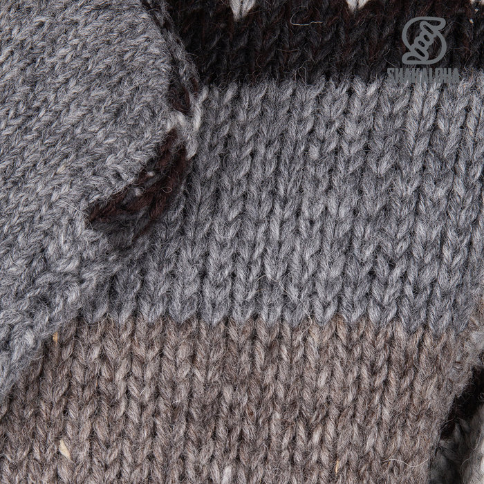 Shakaloha Chaqueta de abrigo de lana para hombre M Esquire LBrown