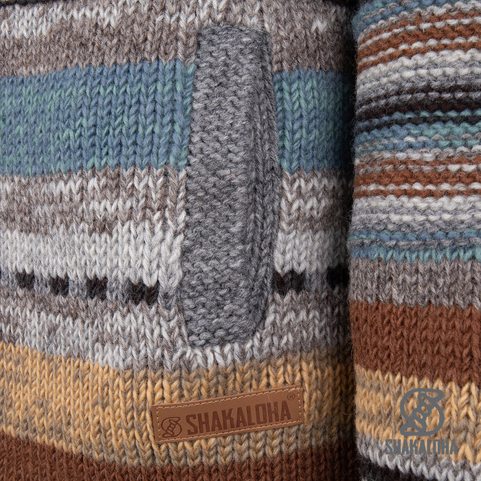 Shakaloha M Esquire LBrown Wollen heren colbert jas