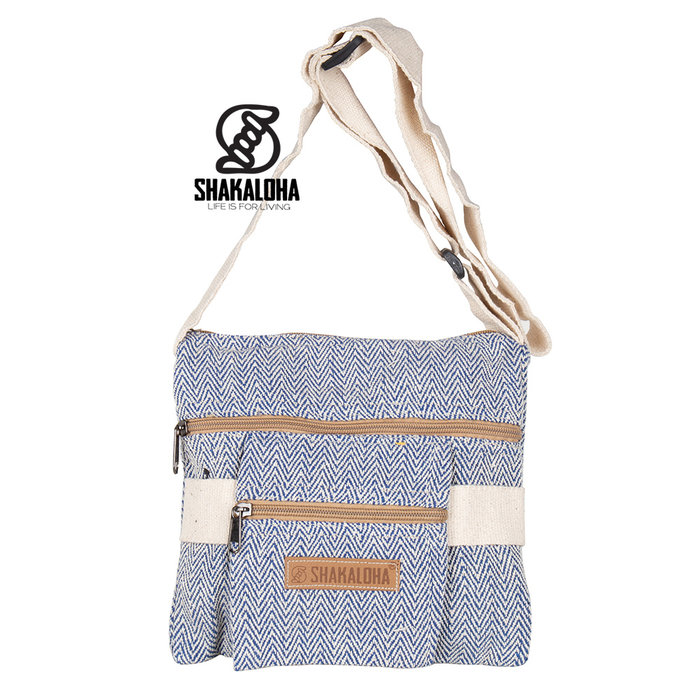 Shakaloha Bolso Carpeta Mini Azul Marino