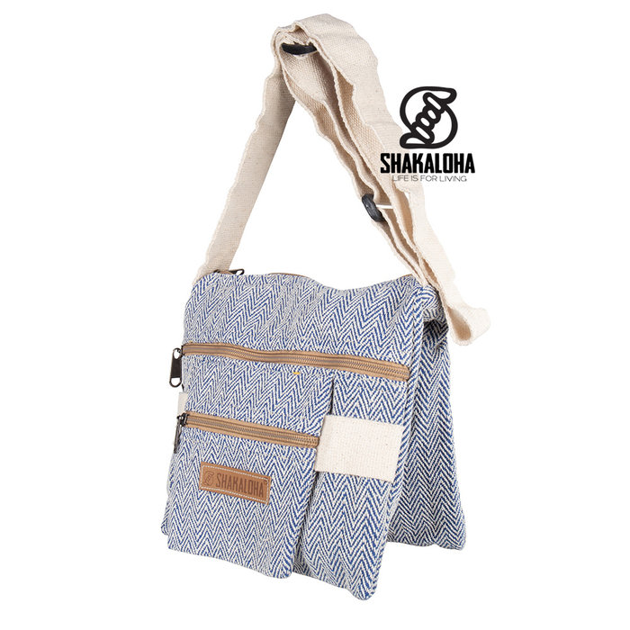 Shakaloha Bolso Carpeta Mini Azul Marino