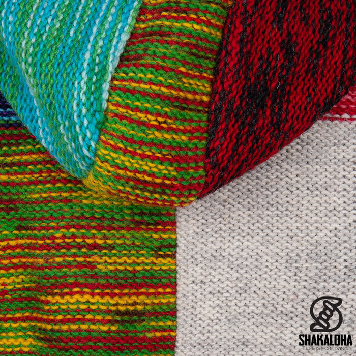 Shakaloha W Revpatch ZH CoolMulti Patchwork Strickjacke