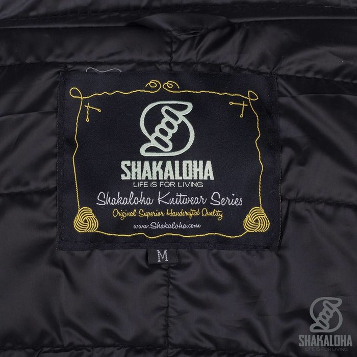 Shakaloha Shakaloha Gebreid Wollen Vest Breaker Antraciet met Nylon Windstopper en Afneembare Capuchon - Man/Uni - Handgemaakt in Nepal van SchapenwolWarm wollen vest met windstopper voering. Deze combinatie maakt het vest uniek. Het jack heeft een kraag én een afn