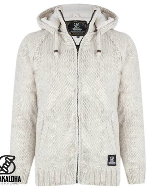 Shakaloha Capucha con cremallera color beige W Gin