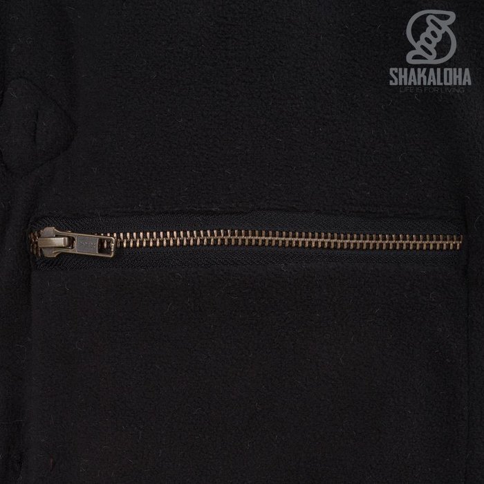 Shakaloha Shakaloha Gebreid Wollen Vest Cody Licht Bruin Taupe met Fleece Voering en Afneembare Capuchon - Dames - Handgemaakt in Nepal van Schapenwol