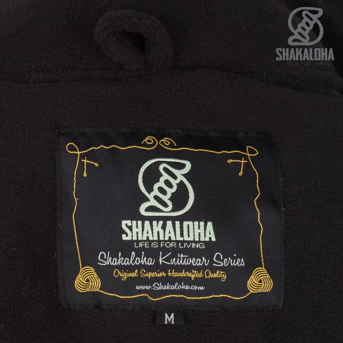 Shakaloha Shakaloha Gebreid Wollen Vest Cody Licht Bruin Taupe met Fleece Voering en Afneembare Capuchon - Dames - Handgemaakt in Nepal van Schapenwol