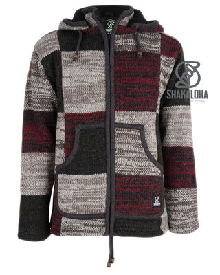 Shakaloha M Patch ZH Borgoña Gris Verde