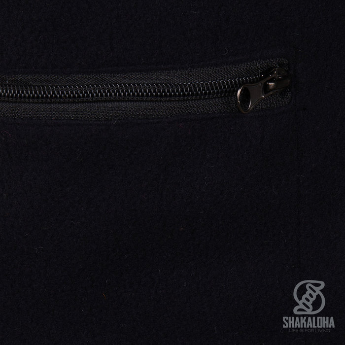 Shakaloha Chaleco de punto de lana para hombre en verde oliva con gris oscuro, Shakaloha M Fink ZH OliveAntra