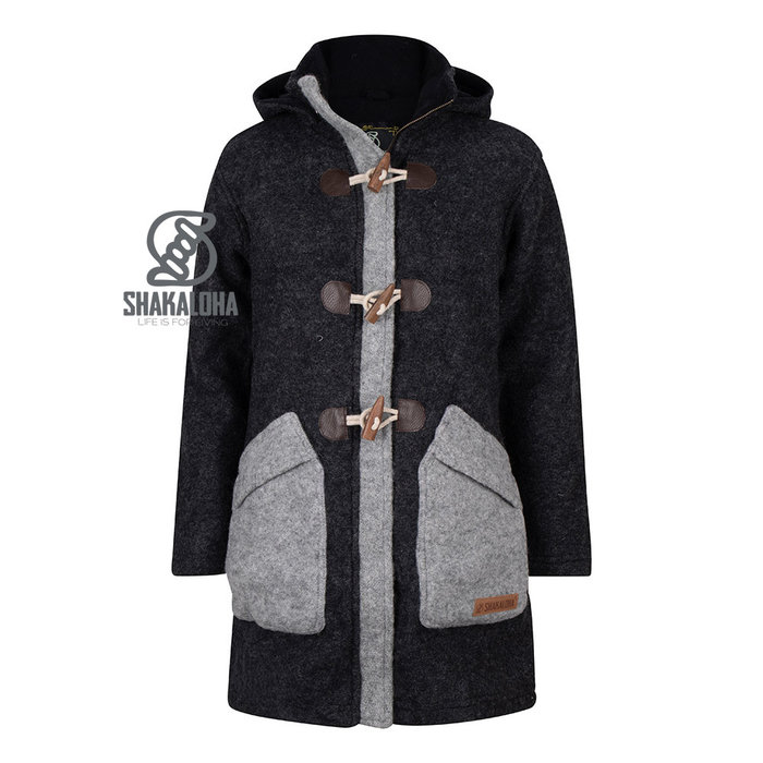 Shakaloha Manteau en laine pour femme W Gale ZH Antracite