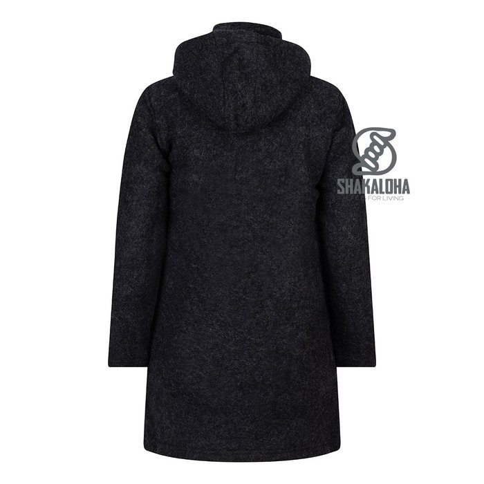Shakaloha W Gale ZH Antracite Women's Wool Coat