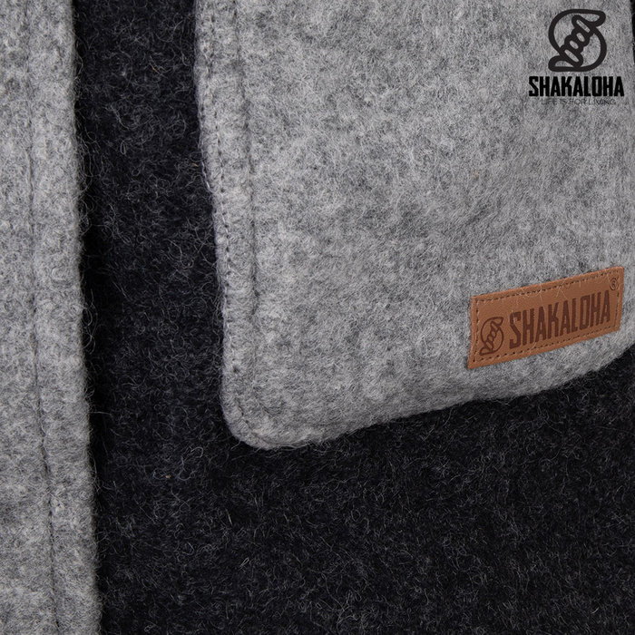Shakaloha W Gale ZH Antracite Dames Wollen Jas