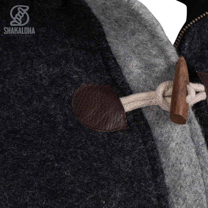 Shakaloha W Gale ZH Antracite Dames Wollen Jas