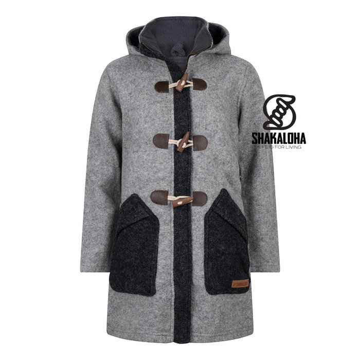 Shakaloha W Gale ZH Manteau en laine gris