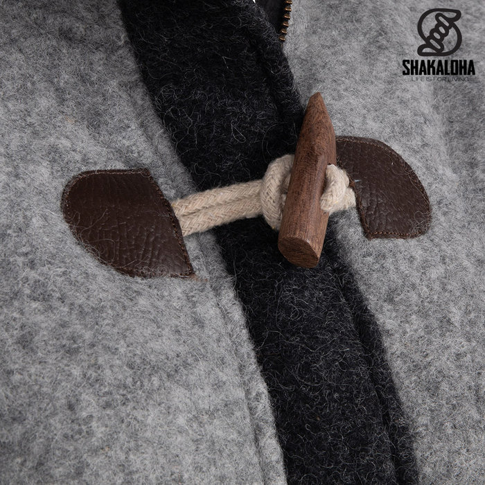 Shakaloha W Gale ZH Gray Wool Coat