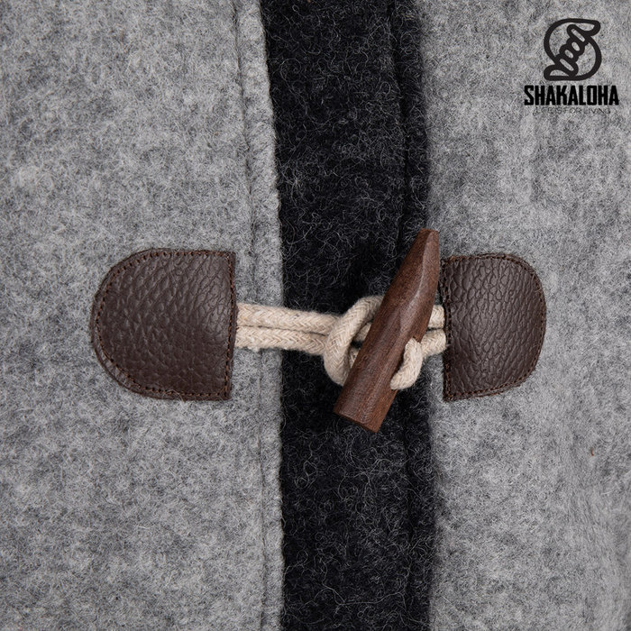 Shakaloha W Gale ZH Gray Wool Coat