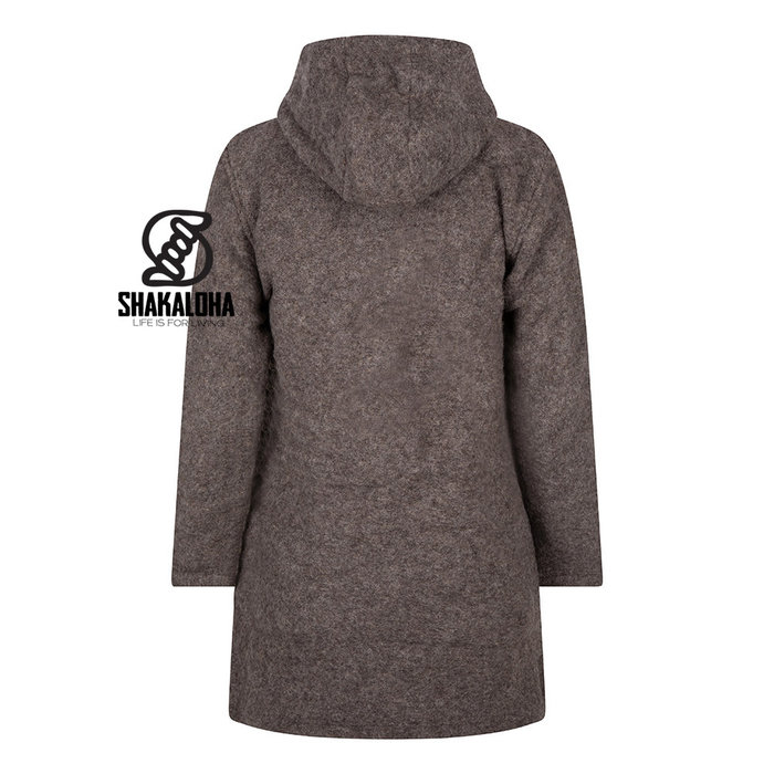 Shakaloha W Gale ZH LBrown Wollmantel für Damen