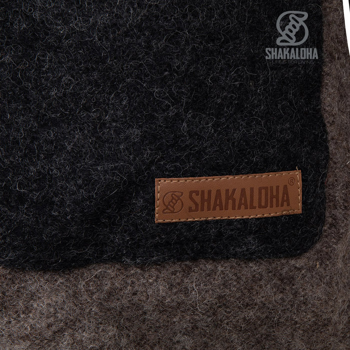 Shakaloha W Gale ZH LBrown Wollen Dames Jas