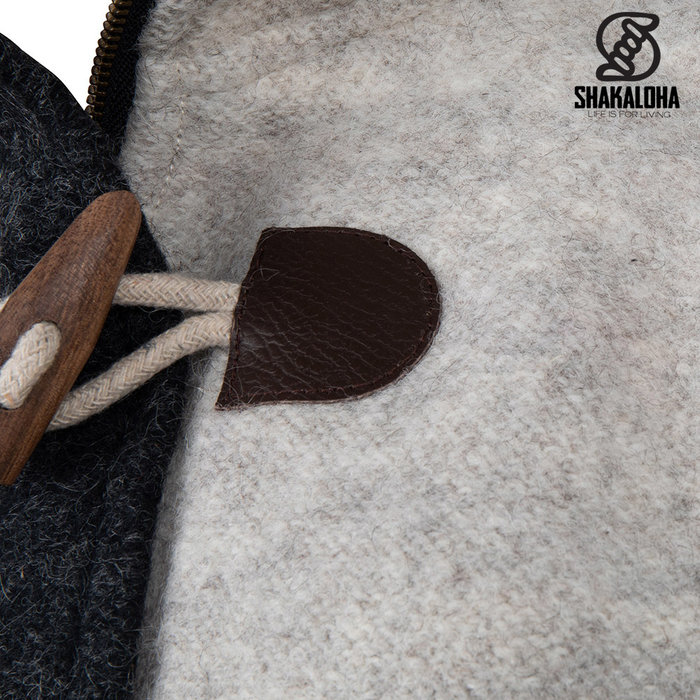 Shakaloha W Gale ZH Cardigan long en laine beige pour femme