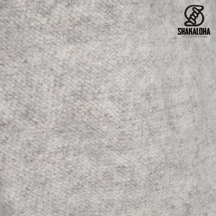 Shakaloha W Gale ZH Beige lange Strickjacke aus Wolle für Damen