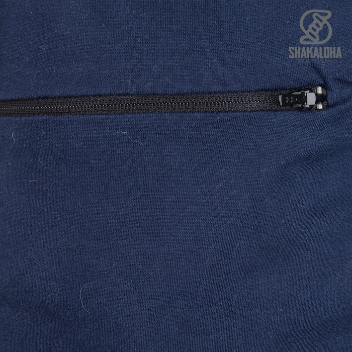 Shakaloha W Chrystal ZH WhiteBlue Knitted Woolen Ladies Cardigan