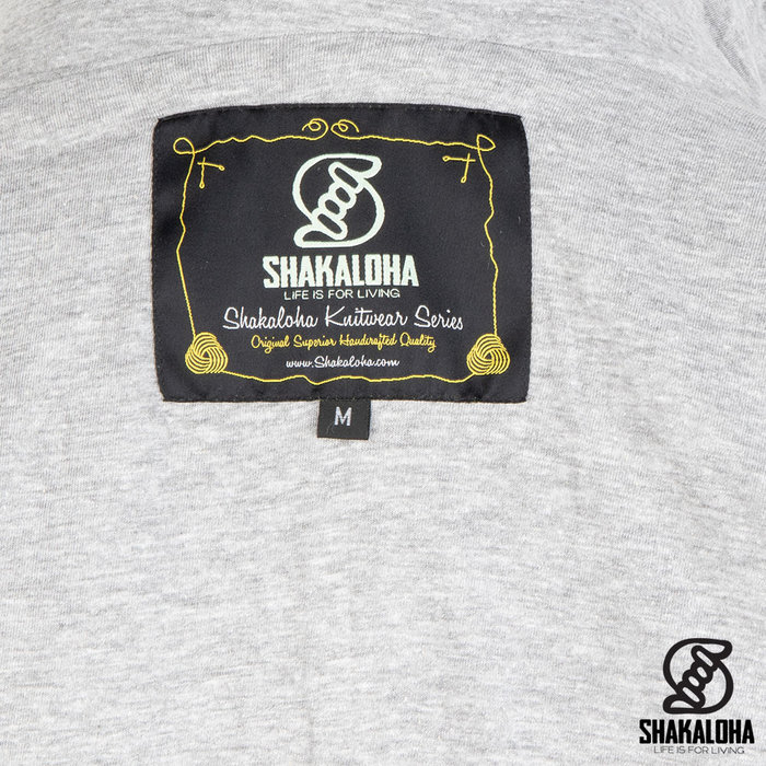 Shakaloha W Soulpatch ZH Blue Gray Long Women's Cardigan