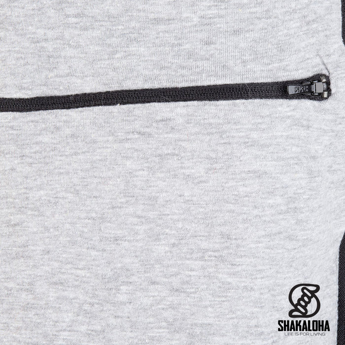 Shakaloha W Soulpatch ZH Blau Grau Lange Damen Weste