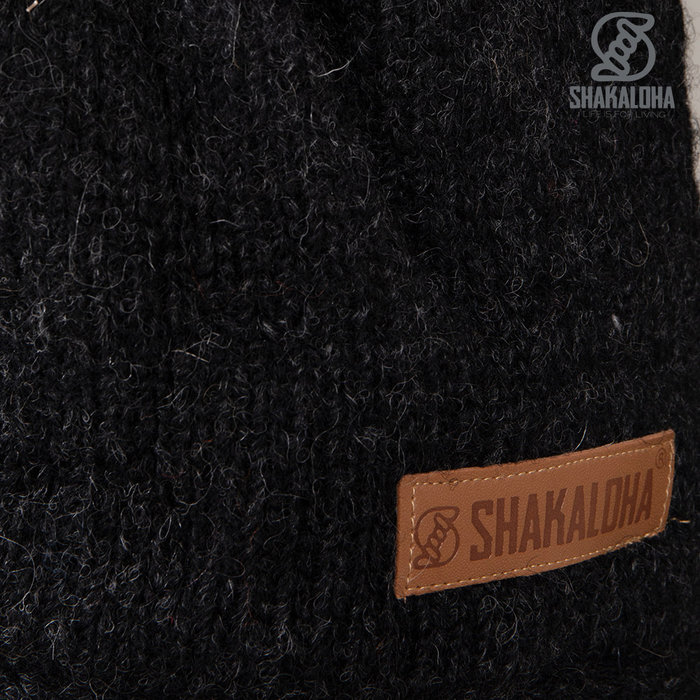 Shakaloha Cárdigan de lana de punto para hombre M Merrick ZH BeigeOliva