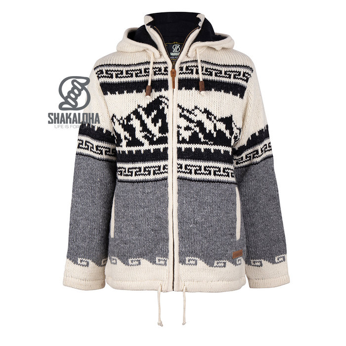 Shakaloha M Alaska ZH Gray White Himalayan Vest
