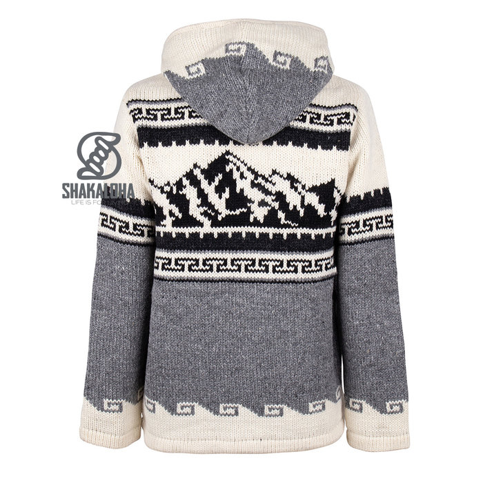 Shakaloha M Alaska ZH Gray White Himalayan Vest