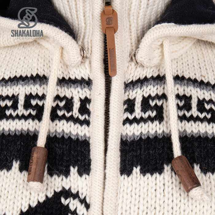 Shakaloha M Alaska ZH Gray White Himalayan Vest