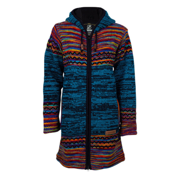 Shakaloha Cardigan long en laine W Fling AntraOcean pour femme