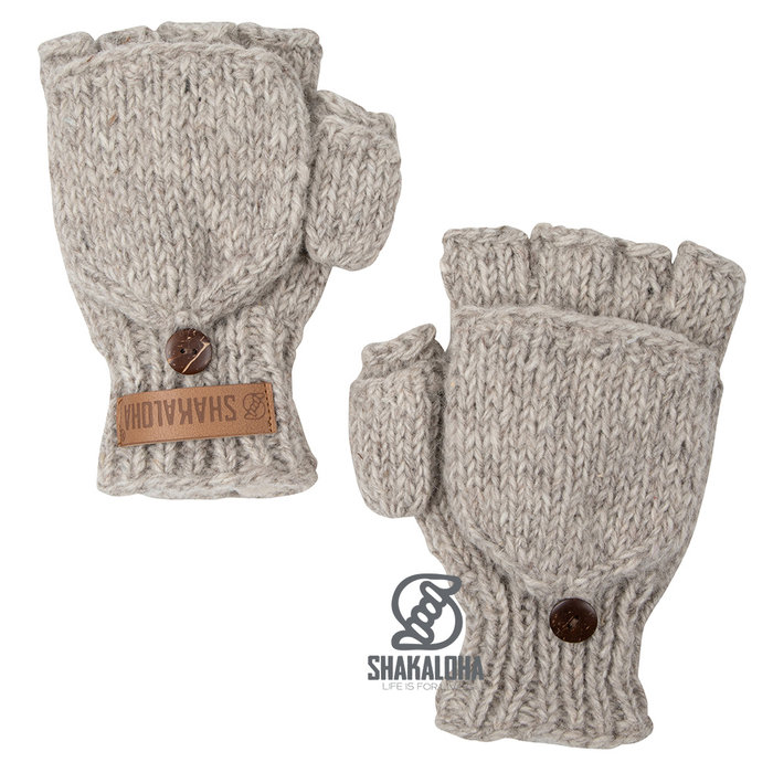 Shakaloha Guante sin dedos Nexus Beige