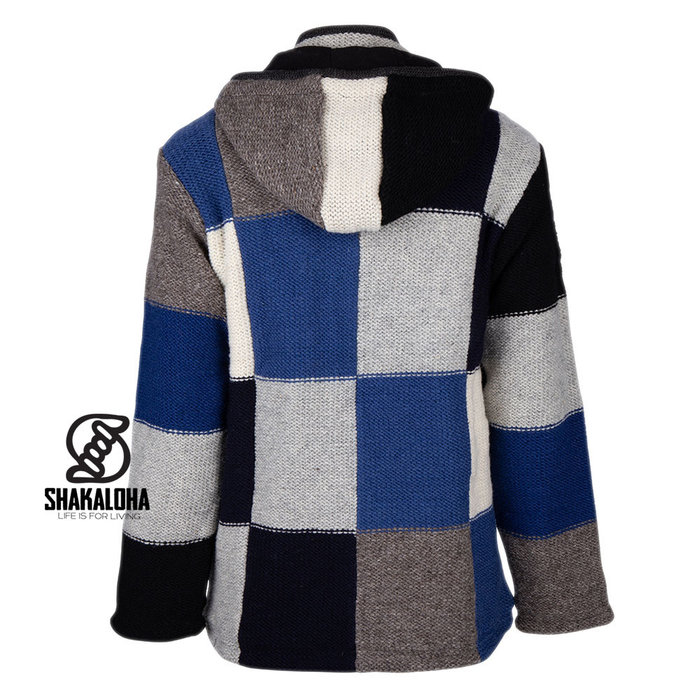 Shakaloha M Revpatch ZH Cárdigan De Lana Azul Marino Hombre/Uni