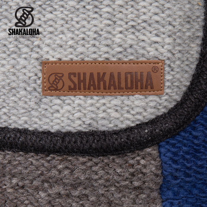 Shakaloha M Revpatch ZH Cárdigan De Lana Azul Marino Hombre/Uni