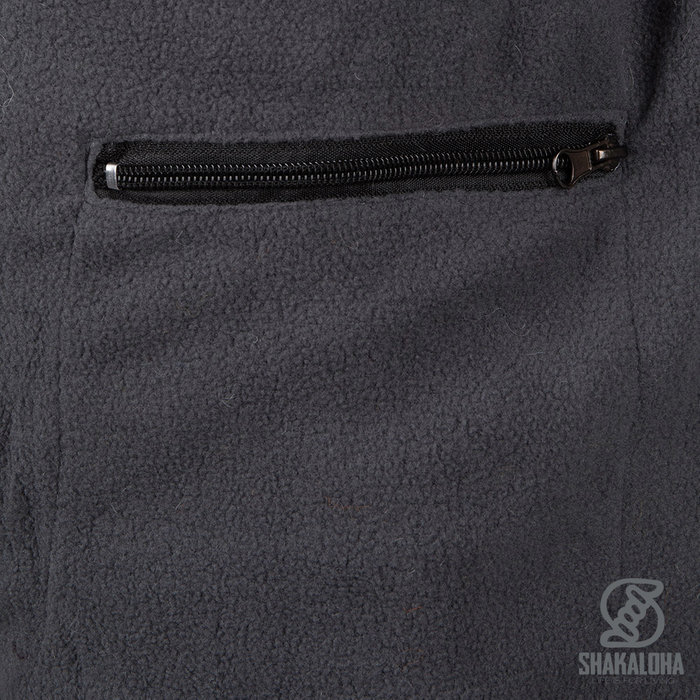 Shakaloha M Turbo ZH Regenboog Vest Wol Grijs