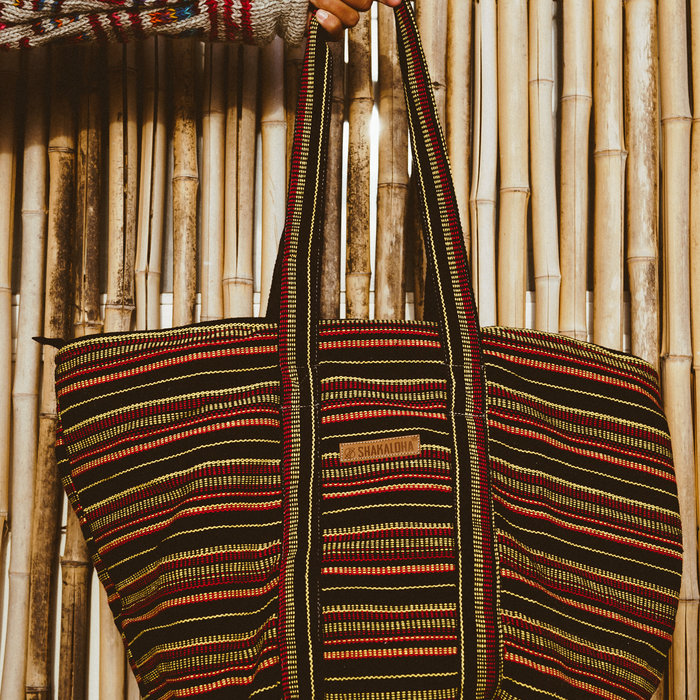 Shakaloha Bolsa de playa a rayas