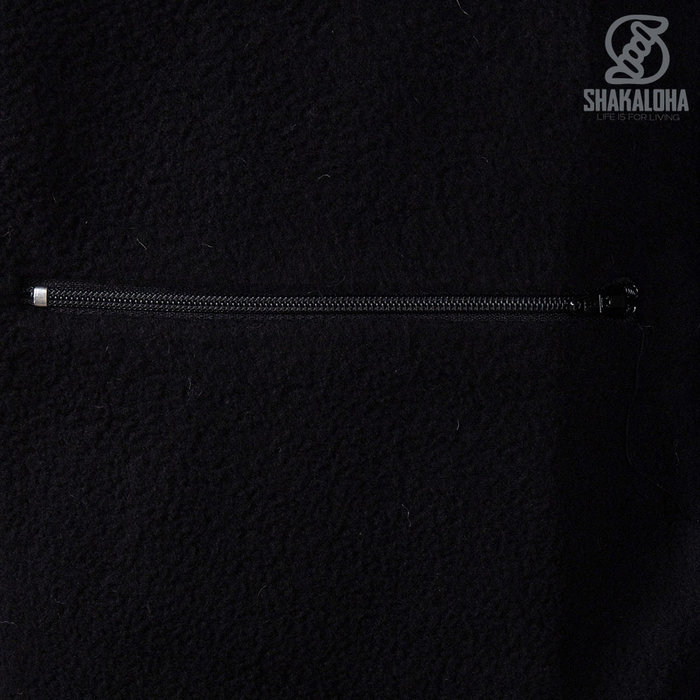 Shakaloha Veste / cardigan en laine chaude et colorée à capuche amovible M Horizon ZH BleuBrown