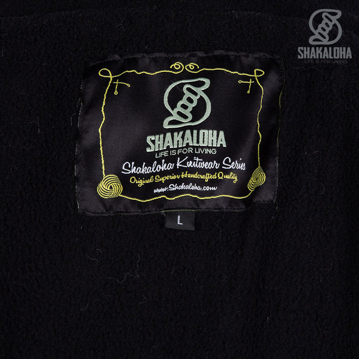 Shakaloha Chaleco de lana con forro gris M Clint ZH para hombre