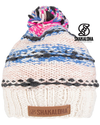 Shakaloha Gorro Baston Mrn Rosa Azul